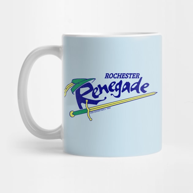 Defunct Rochester Renegade CBA Basketball 1992 by LocalZonly